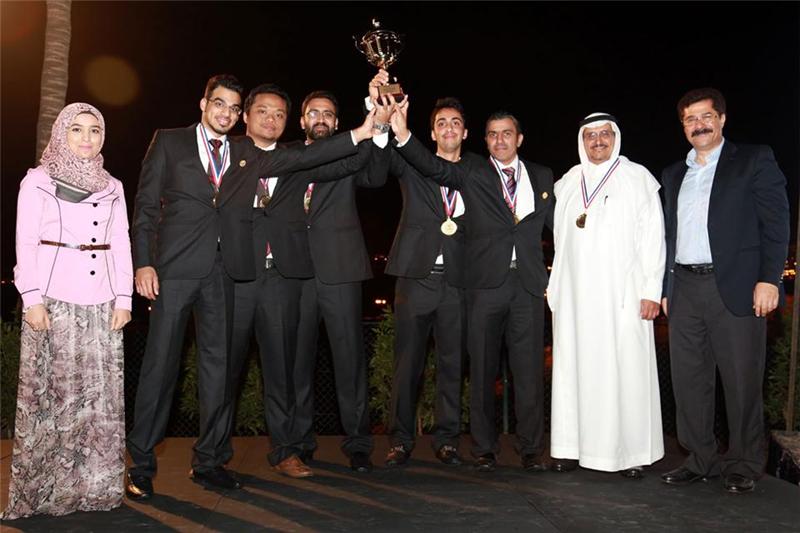 King Fahad University of Petroleum and Minerals, the winning team of the 6th Imperial Barrel Award Competition, Middle East