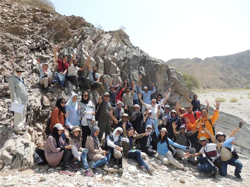 The YPSS opened with a field trip to view Hiyam Dolomite and Amdeh Formation as well as the  mega sheath folds and Mahil Dolomite.
