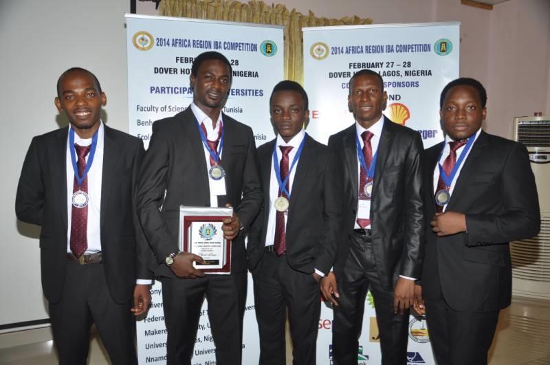 2014 IBA Team University of Lagos in third place