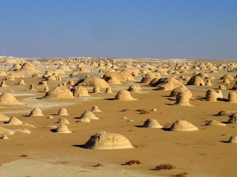 The White Desert in the Western Desert, Egypt