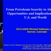 Thomas S. Ahlbrandt, ACE2015 Michel T. Halbouty Lecture