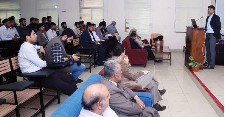 Attendees at Bahria University