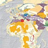 Robertson Tellus Sedimentary Basins of the World Map