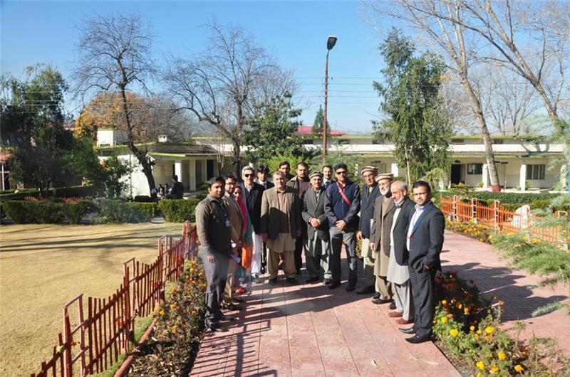 Group photo from COMSATS Institute of Information Technology, Abbottabad