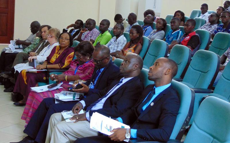Cross section of participants. Mrs. Amoako-Mensah of GhIG in front row (fourth from right).