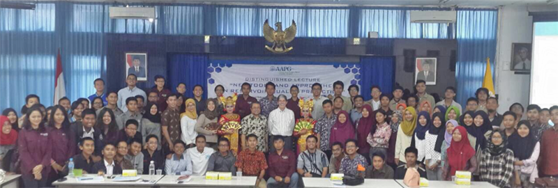 Dave Cantrell with faculty and students from UGM, UNDIP and UPAD
