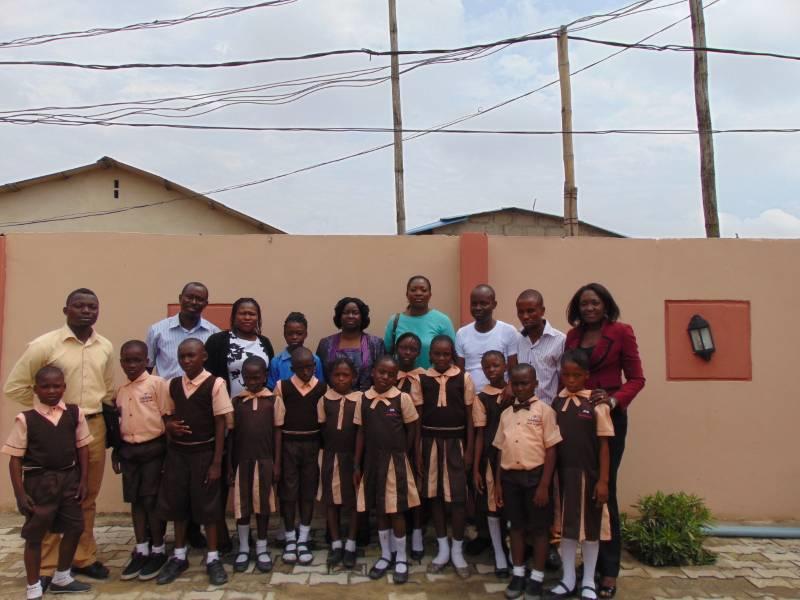 At Careland School, Lagos