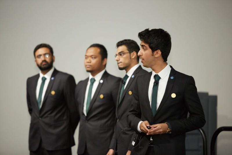 The KFUPM team consisted of Dr. Khalid Ramadan, Mohammed Al-Bahrani, Ardiansyah Koeshidayatullah, Muhammed Hammad Malik, and Faisal Al-Shuhail.