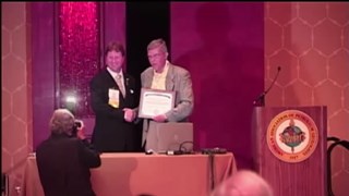Robert Clarke receives 2008 Jim Hartman Service to Students Award