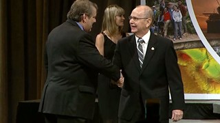 Paul Strunk receives the 2017 L. Austin Weeks Medal