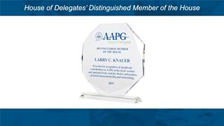 AAPG HoD Distinguished Member Awards at ACE2019