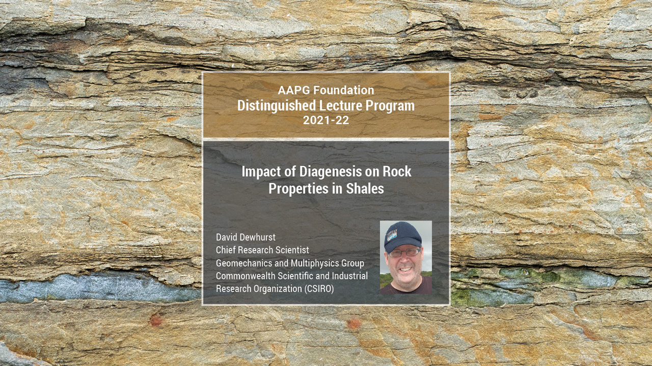 David Dewhurst - Impact of Diagenesis on Rock Properties in Shales