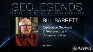 GeoLegends: Bill Barrett (Part 2)
