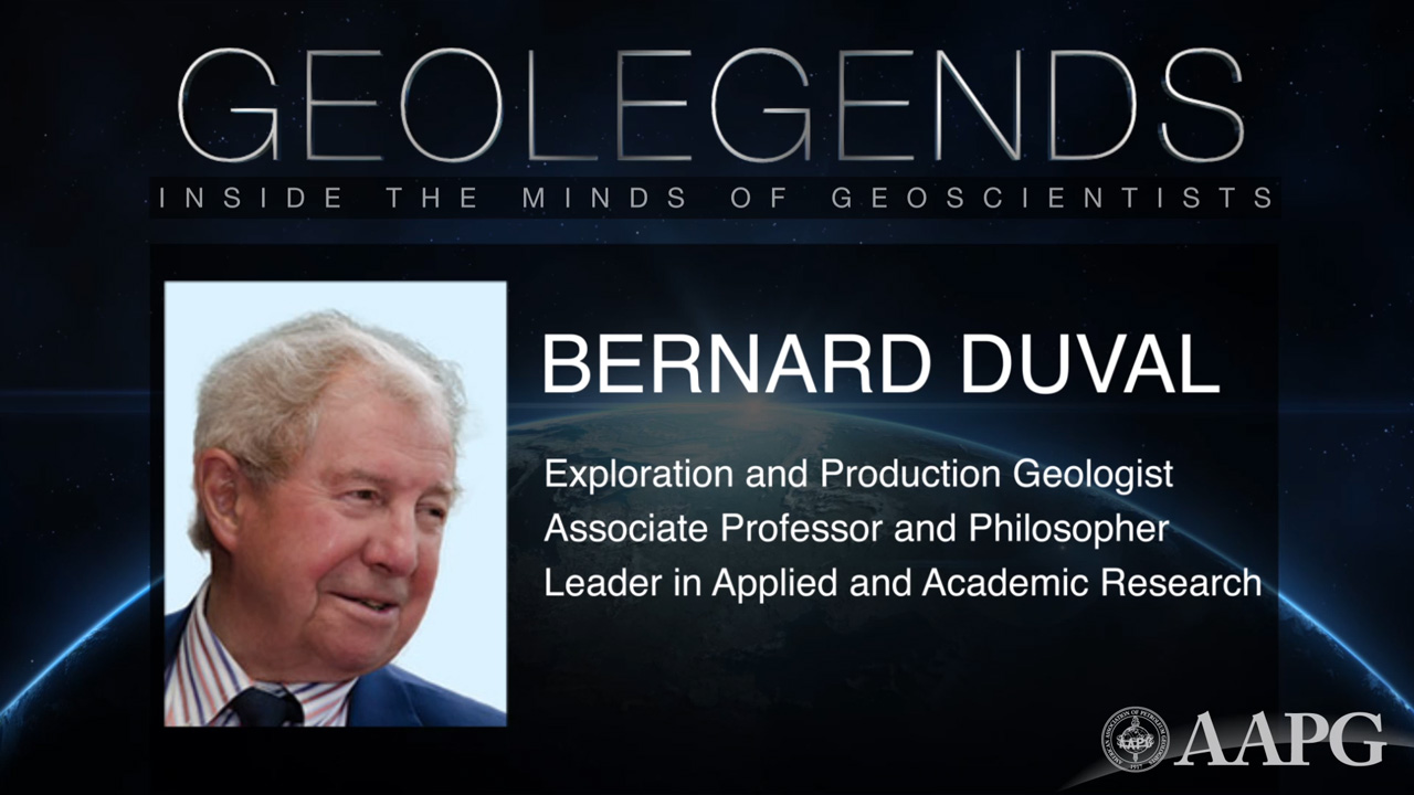 GeoLegends: Bernard Duval