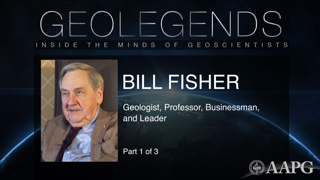 GeoLegends: Bill Fisher (Part 1)