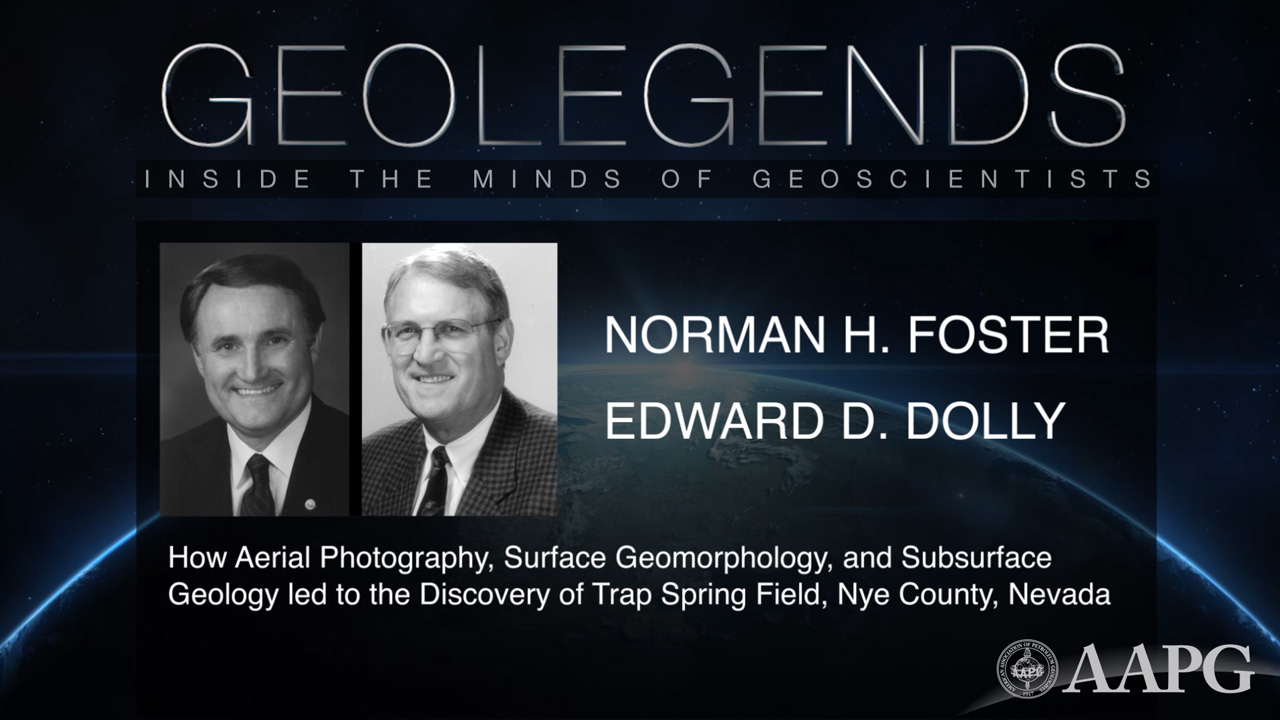 GeoLegends: Norman H. Foster (presented by Ed Dolly)