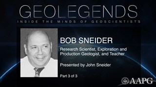 GeoLegends: Robert M. Sneider (presented by John Sneider, Part 3)