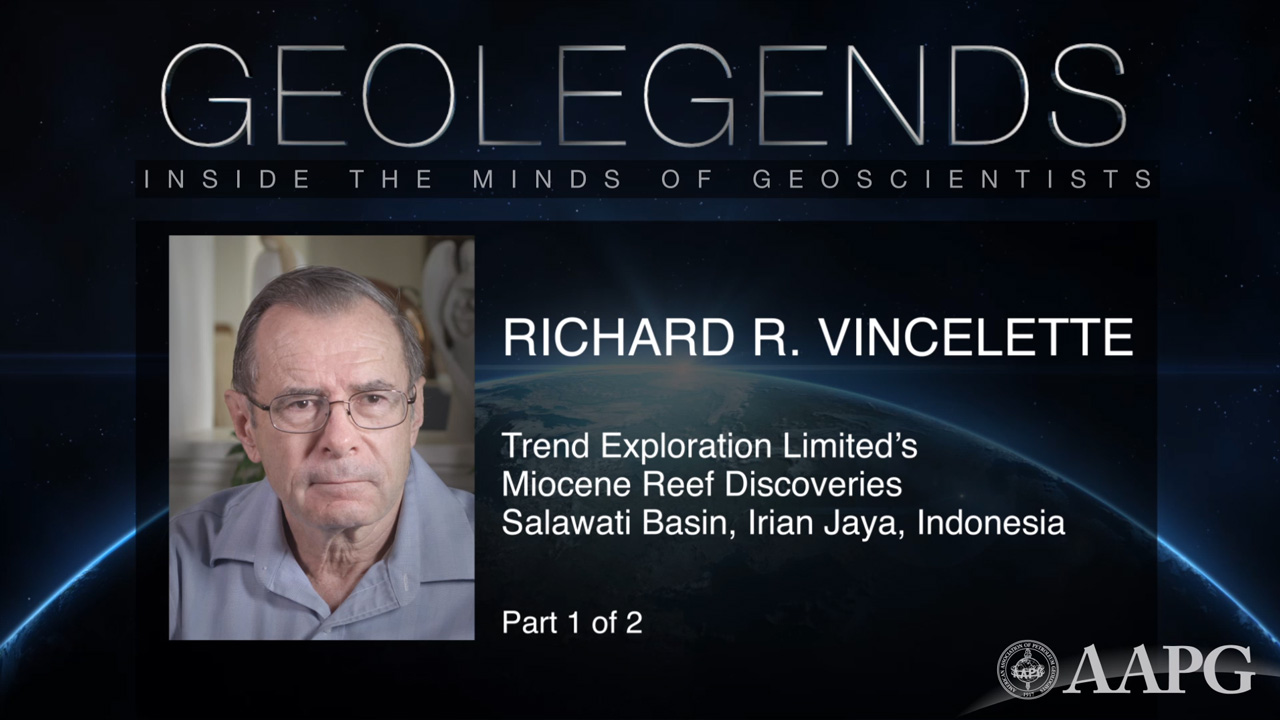 GeoLegends: Richard R. Vincelette (Part 1)