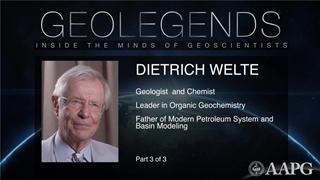 GeoLegends: Dietrich Welte (Part 3)