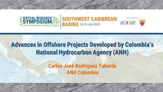 Advances in Offshore Projects Developed by Colombia's National Hydrocarbon Agency (ANH)