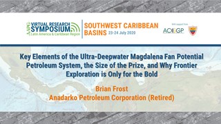 Key Elements of the Ultra-Deepwater Magdalena Fan Potential Petroleum System, the Size of the Prize, and Why Frontier Exploration is Only for the Bold