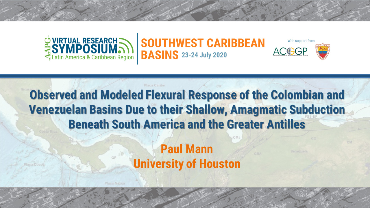 Observed and Modeled Flexural Response of the Colombian and Venezuelan Basins Due to their Shallow, Amagmatic Subduction Beneath South America and the Greater Antilles