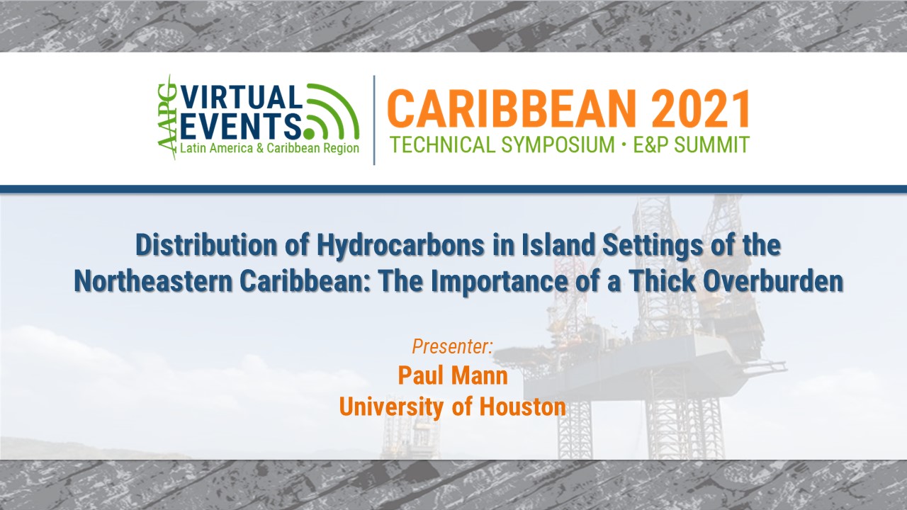 Distribution of Hydrocarbons in Island Settings of the Northeastern Caribbean: The Importance of a Thick Overburden