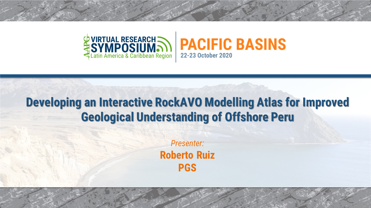 Developing an Interactive RockAVO Modelling Atlas for Improved Geological Understanding of Offshore Peru