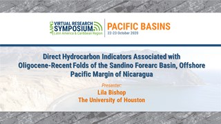 Direct Hydrocarbon Indicators Associated with Oligocene-Recent Folds of the Sandino Forearc Basin, Offshore Pacific Margin of Nicaragua