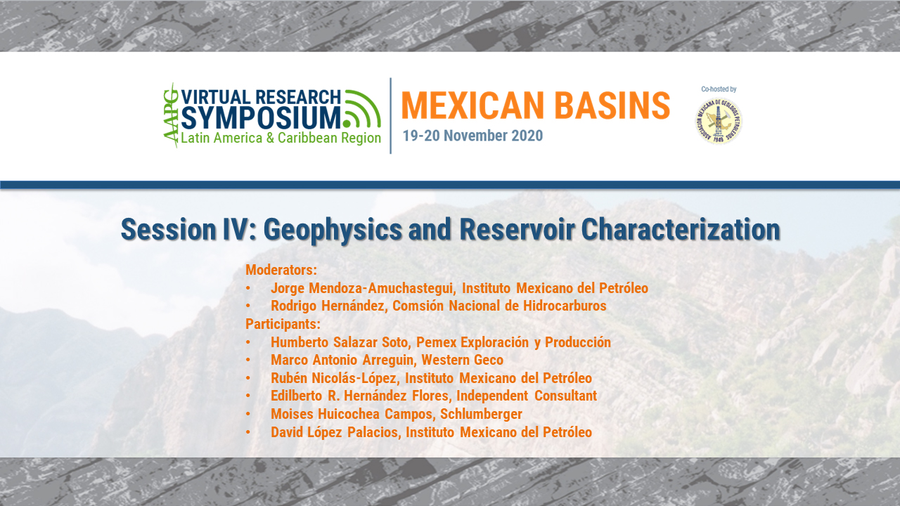 Session IV: Geophysics and Reservoir Characterization - Session Overview