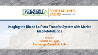Imaging the Rio de La Plata Transfer System with Marine Magnetotellurics