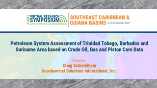 Petroleum System Assessment of Trinidad Tobago, Barbados and Suriname Area based on Crude Oil, Gas and Piston Core Data