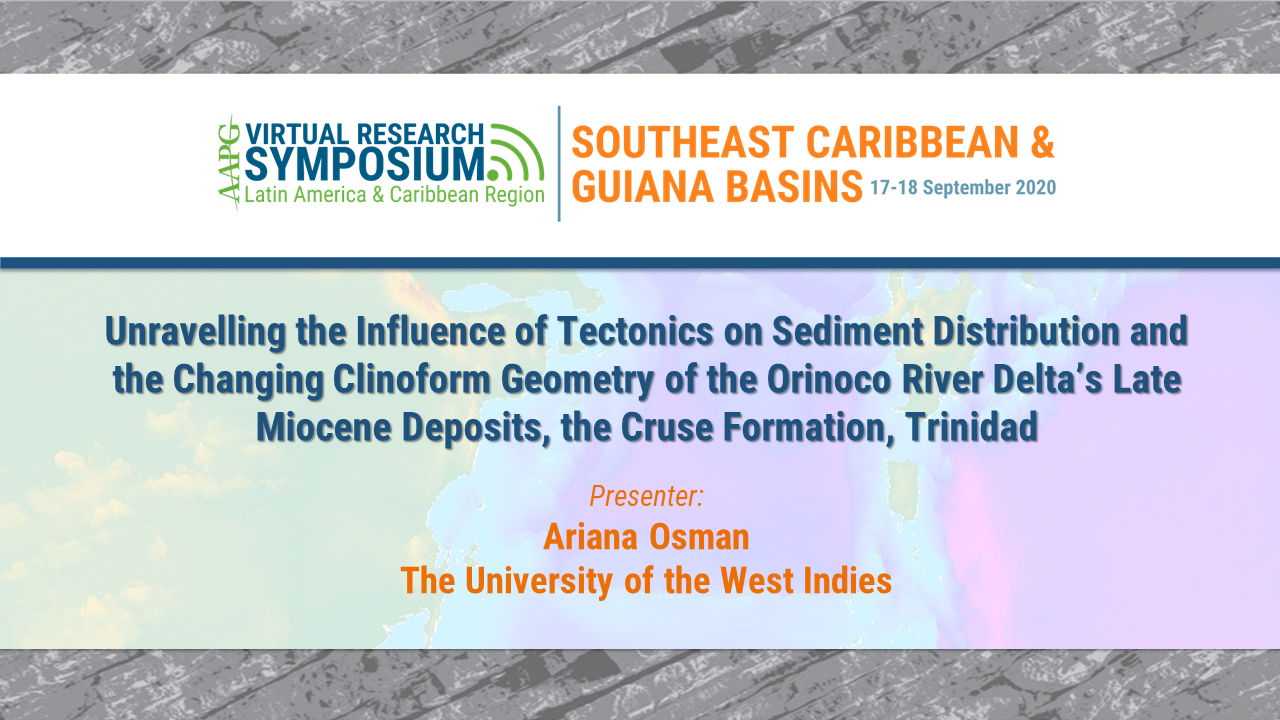 Unravelling the Influence of Tectonics on Sediment Distribution and the Changing Clinoform Geometry of the Orinoco River Delta’s Late Miocene deposits, the Cruse Formation, Trinidad