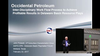 John Polasek - Oxy's Interdisciplinary Method to Improve Well Performance and Achieve Profitable Production Growth