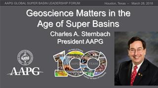 Charles Sternbach - Geoscience Matters in the Age of Super Basins