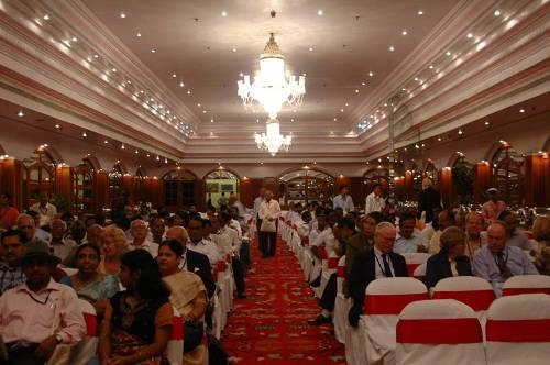 Conference participants attended the gala dinner, organized by the Geological Society of India