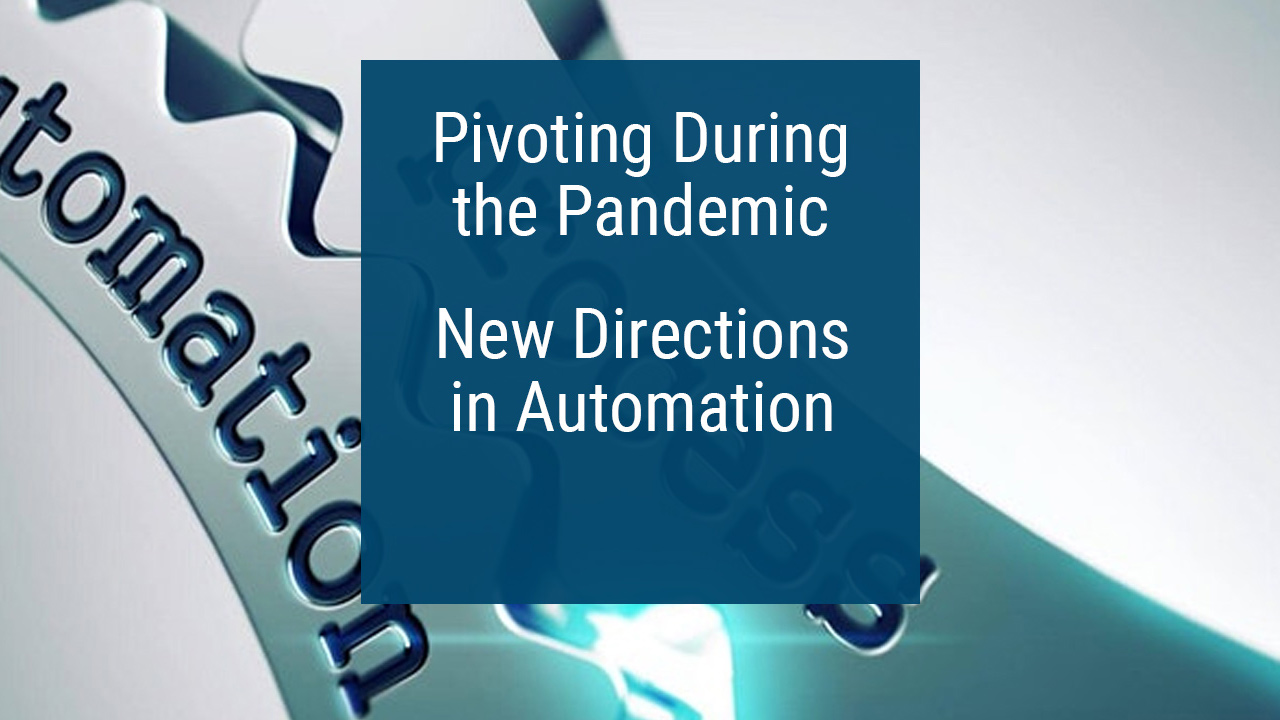 Pivoting Week 8: New Directions in Automation