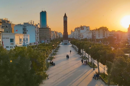 Downtown Tunis