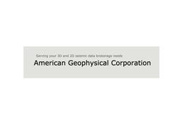 American Geophysical Corporation